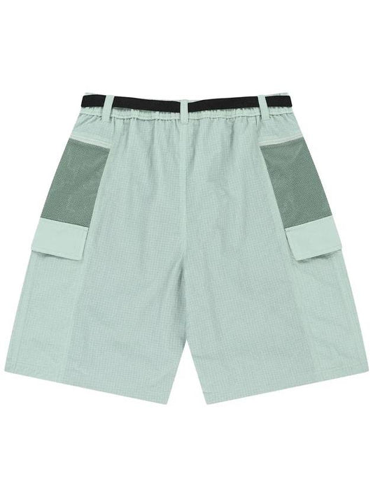 OG nylon mix belted shorts light khaki - OFFGRID - BALAAN 2