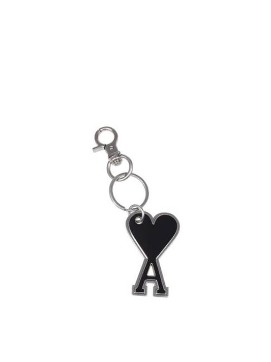 Heart Logo Keyholder Black - AMI - BALAAN 1