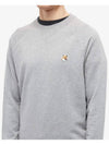 Fox Head Patch Classic Sweatshirt Grey Melange - MAISON KITSUNE - BALAAN 3