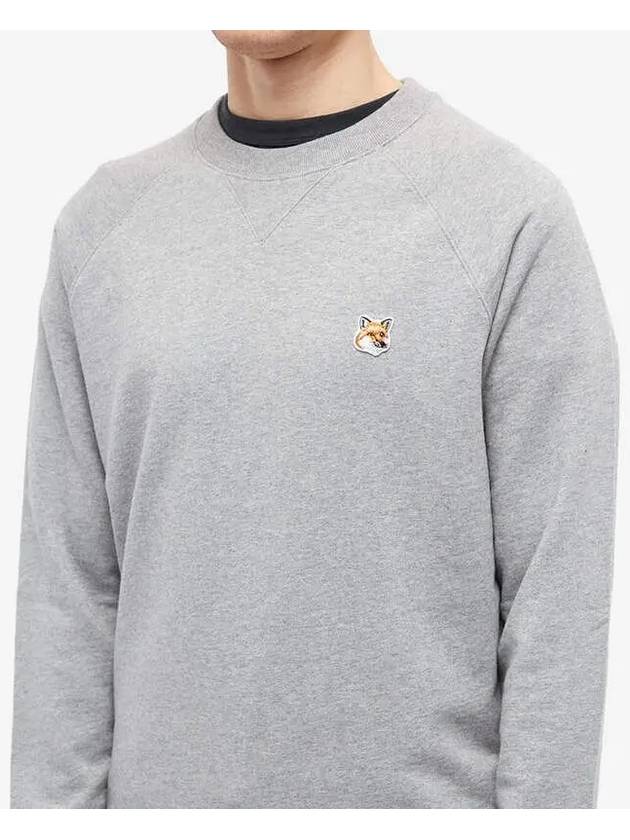 Fox Head Patch Classic Sweatshirt Grey Melange - MAISON KITSUNE - BALAAN 3