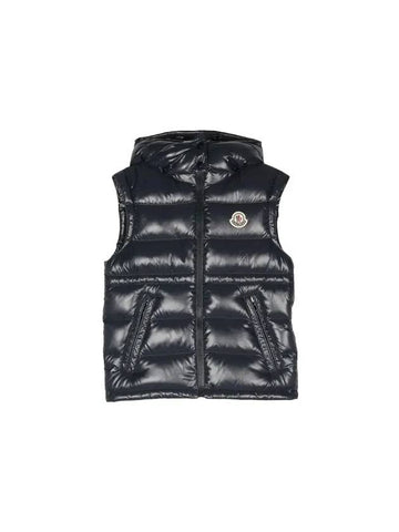 Kids Ania Down Padding Vest Navy - MONCLER - BALAAN 1