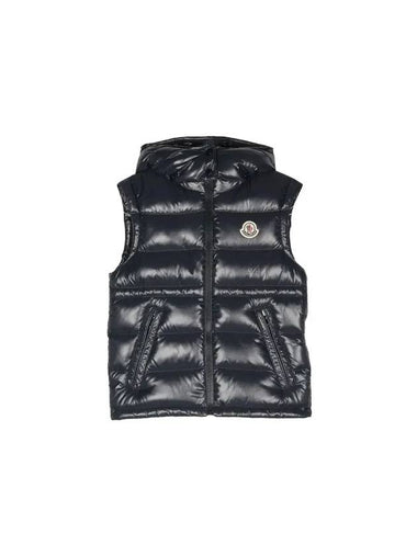 Kids Ania Down Padding Vest Navy - MONCLER - BALAAN 1