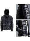 Lauros Short Down Jacket Black - MONCLER - BALAAN 9