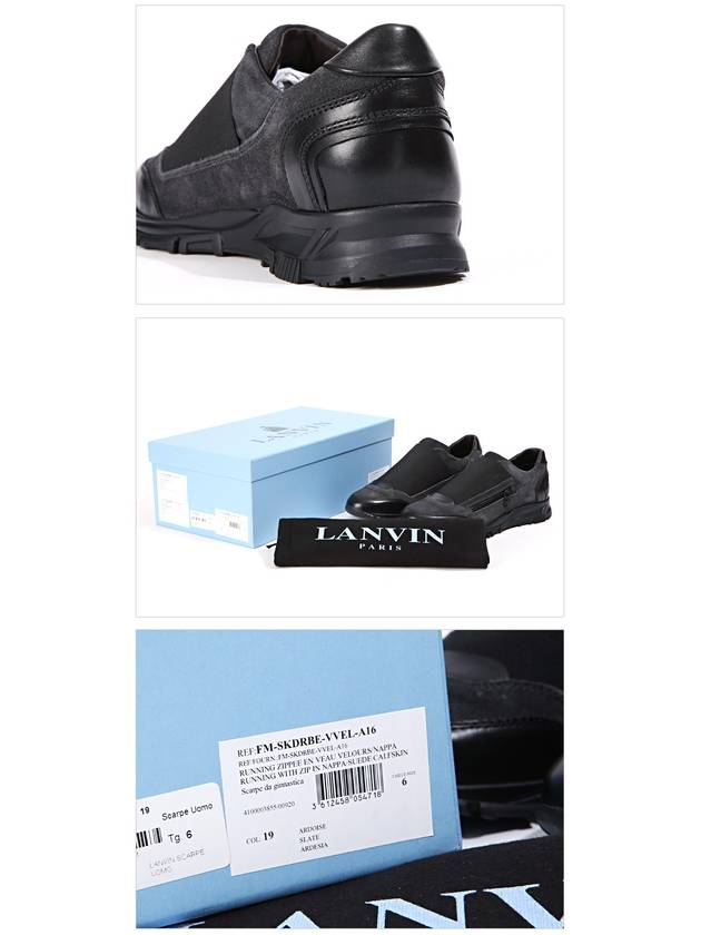 New Zipper Gator Shoes FM SKDRBE VVEL A16 19 - LANVIN - BALAAN 6
