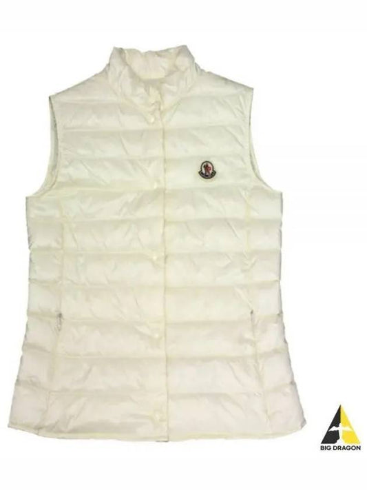 24 1A10200 53048 034 Liane logo patch padded vest - MONCLER - BALAAN 1