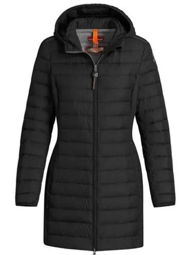 Women's Irene Hooded Long Padding Black - PARAJUMPERS - BALAAN 1