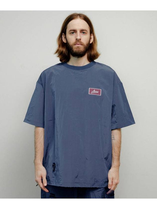 Travel Nylon Ripstop T-Shirt Navy - AKAW - BALAAN 2