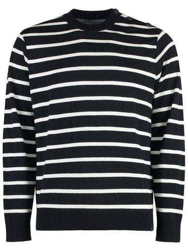 Paul & Shark Virgin Wool Crew-Neck Sweater - PAUL & SHARK - BALAAN 1