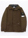 David-TC Down Short Parka Khaki - STONE ISLAND - BALAAN 3