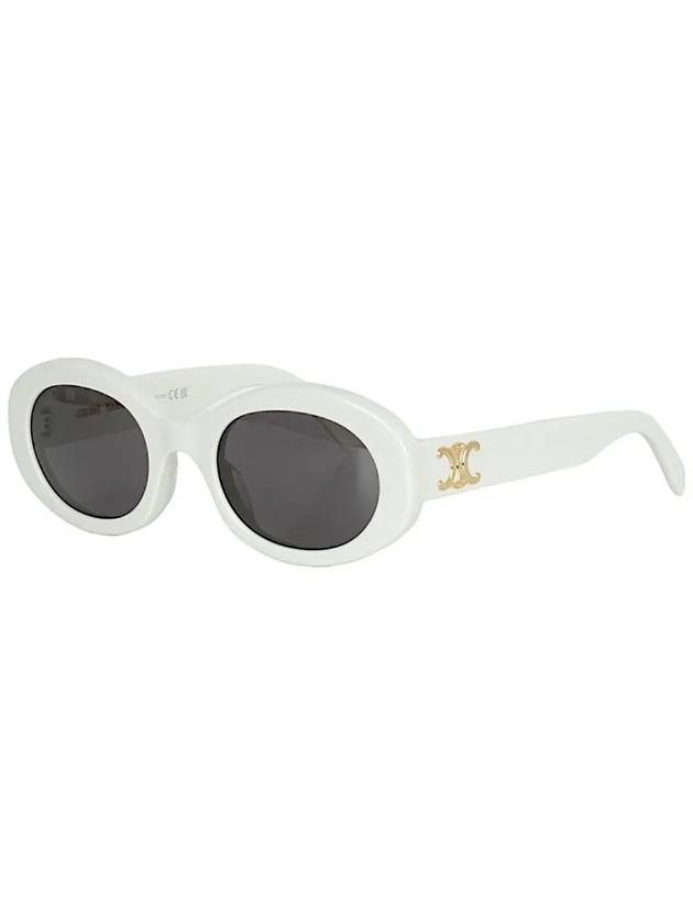 Eyewear Triomphe 01 Acetate Sunglasses White - CELINE - BALAAN 2