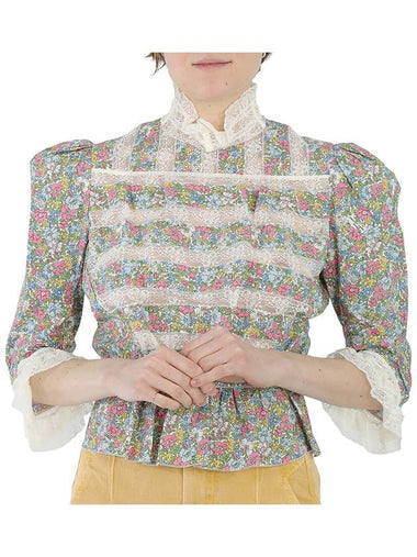 Marc Jacobs Multicolor Victorian Blouse, Brand Size 0 - MARC JACOBS - BALAAN 1