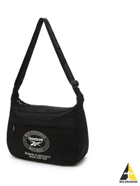 Varsity nylon cross bag black - REEBOK - BALAAN 1