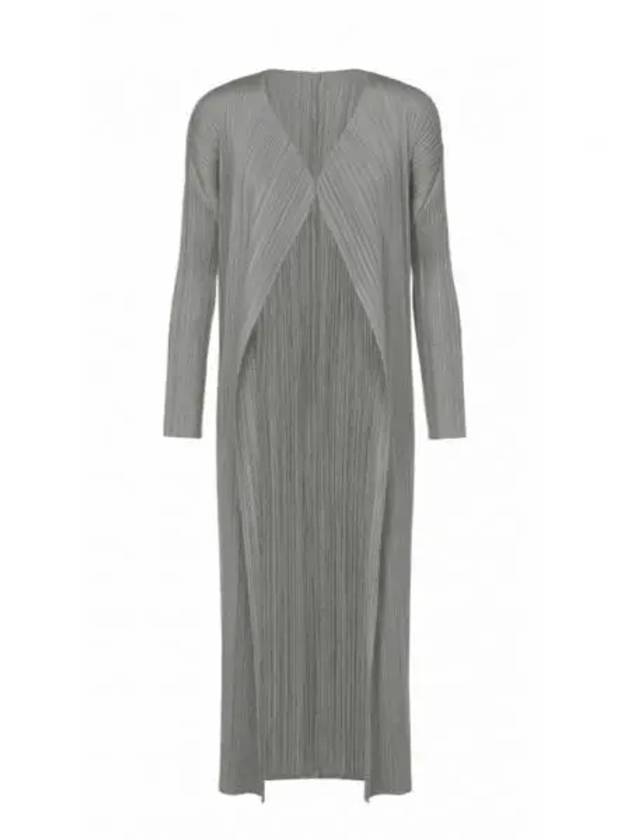 Women s PLEATED LONG cardigan PP48JA10912 - ISSEY MIYAKE - BALAAN 2