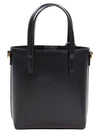 Toy Small Leather Shopping Box Tote Bag Black - SAINT LAURENT - BALAAN 3