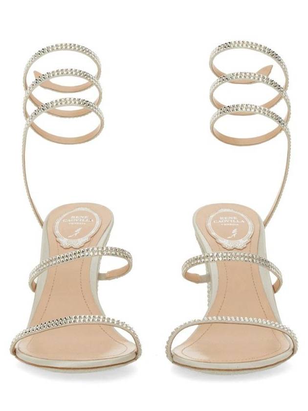 René Caovilla Sandal With Rhinestones - RENE CAOVILLA - BALAAN 5