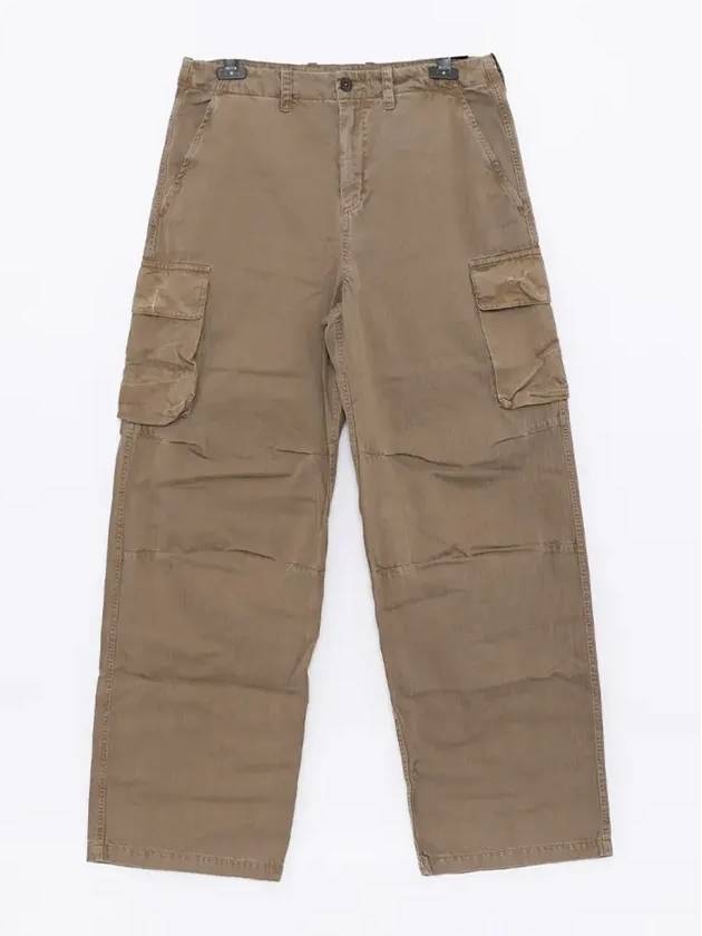 24 ss MOUNT Cargo Canvas Pants M2244MU Uniform Olive Herringbone B0111047310 - OUR LEGACY - BALAAN 3