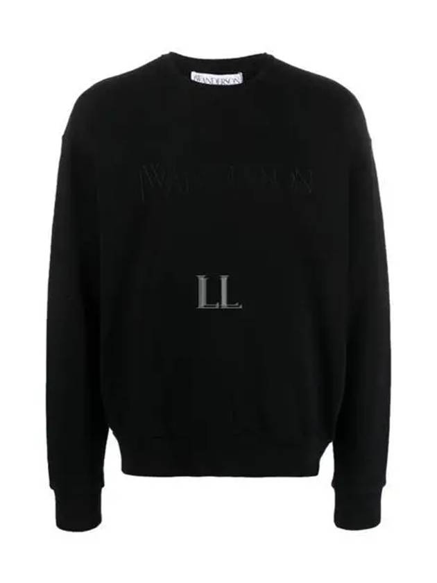 Embroidered Logo Sweatshirt Black - JW ANDERSON - BALAAN 2