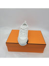 Bouncing Sneakers Blanc Brown Black Logo - HERMES - BALAAN 7