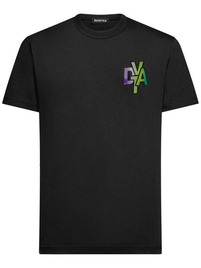 Viareggio Short Sleeve T Shirt Black - DUVETICA - BALAAN 2