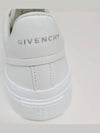 City Sport Sneakers In Leather with Strap White Black - GIVENCHY - BALAAN 10