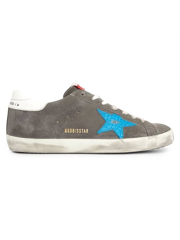 Superstar Classic Leather Low Top Sneakers Grey - GOLDEN GOOSE - BALAAN 1