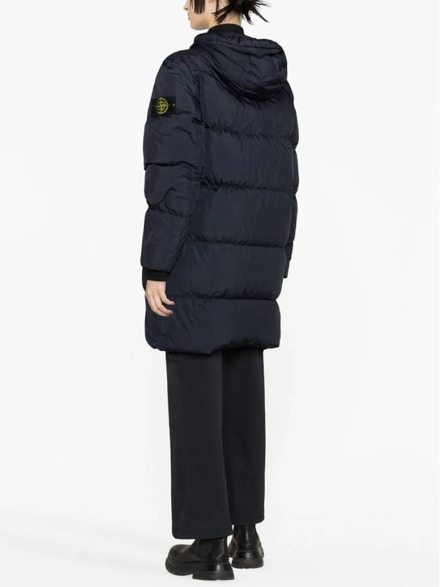 Stone Island Coats Blue - STONE ISLAND - BALAAN 4