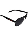 Linea Rossa Sunglasses Black - PRADA - BALAAN 6