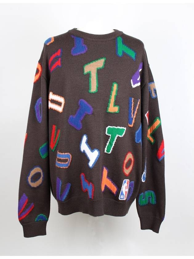 NBA logo lettering knit XXL - LOUIS VUITTON - BALAAN 1