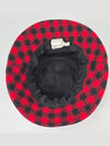 Tartan Pattern Logo Bucket Hat M - CELINE - BALAAN 6