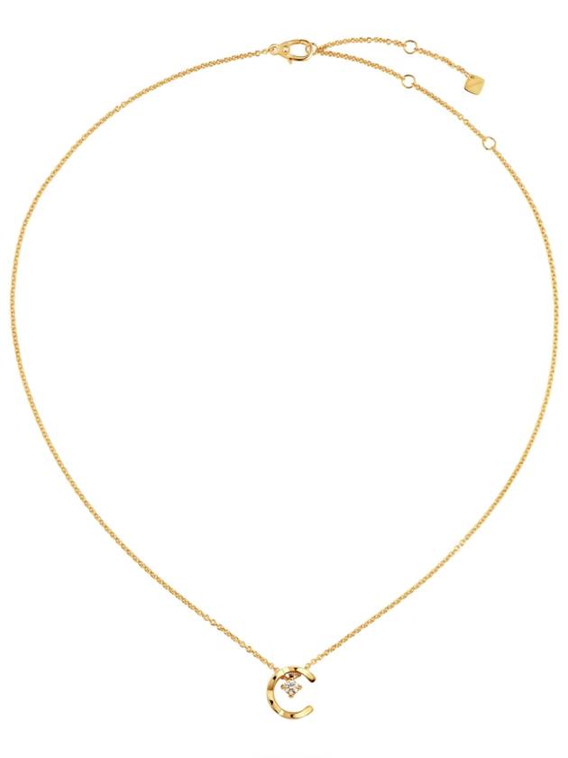 18K Coco Crush Diamond Necklace Yellow Gold - CHANEL - BALAAN 3