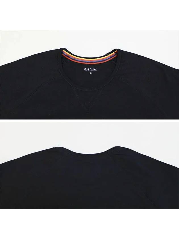 Men's Cotton Long Sleeve T-Shirt Black - PAUL SMITH - BALAAN 5