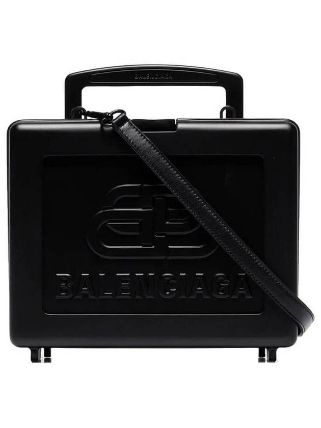 BB Logo Top Handle Tote Bag Black - BALENCIAGA - BALAAN 1