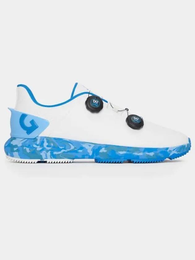 Men's G Drive Perforated TPU Camo Spikeless White Blue - G/FORE - BALAAN 2