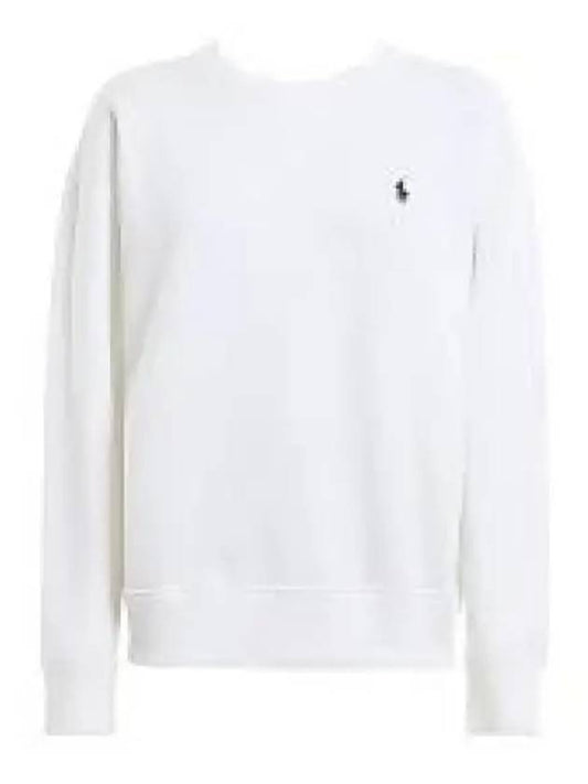 W Fleece Pullover White 1236736 - POLO RALPH LAUREN - BALAAN 1