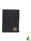 GG Marmont Half Wallet Black - GUCCI - BALAAN 2