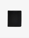 Stitch Leather Compact Half Wallet Black - MAISON MARGIELA - BALAAN 4