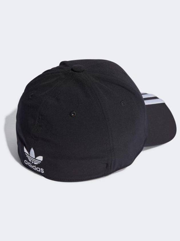 Trefoil Ball Cap Black - ADIDAS - BALAAN 3