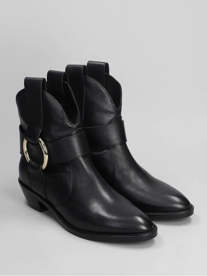 See By Chloé New Ring Line Texan Ankle Boots - CHLOE - BALAAN 2