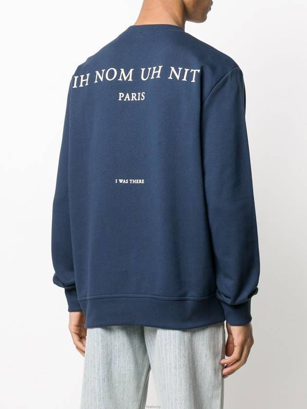 Mask Sweatshirt Navy NCS20234 - IH NOM UH NIT - BALAAN 4