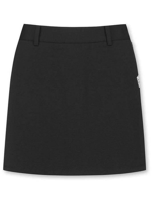 Women s front and back inverted pleated culottes skirt - WAAC - BALAAN 1