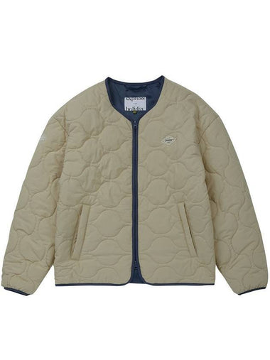 Wave Quilting Jacket Beige - EXPRESSHOLIDAY - BALAAN 1