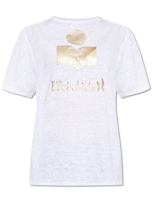 Marant Etoile T-shirt Zewel, Women's, White - ISABEL MARANT ETOILE - BALAAN 1