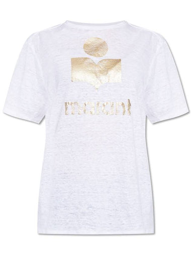 Marant Etoile T-shirt Zewel, Women's, White - ISABEL MARANT ETOILE - BALAAN 1