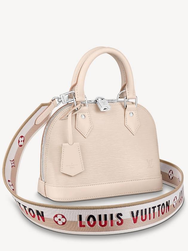 Alma BB Epi Tote Bag Quartz White - LOUIS VUITTON - BALAAN 2