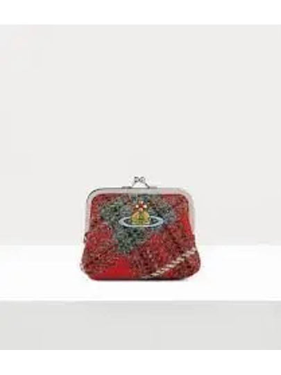 Tweed Clutch Bag Red - VIVIENNE WESTWOOD - BALAAN 2