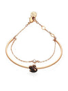 Swan Crystal Bracelet Black Rose Gold - SWAROVSKI - BALAAN 5