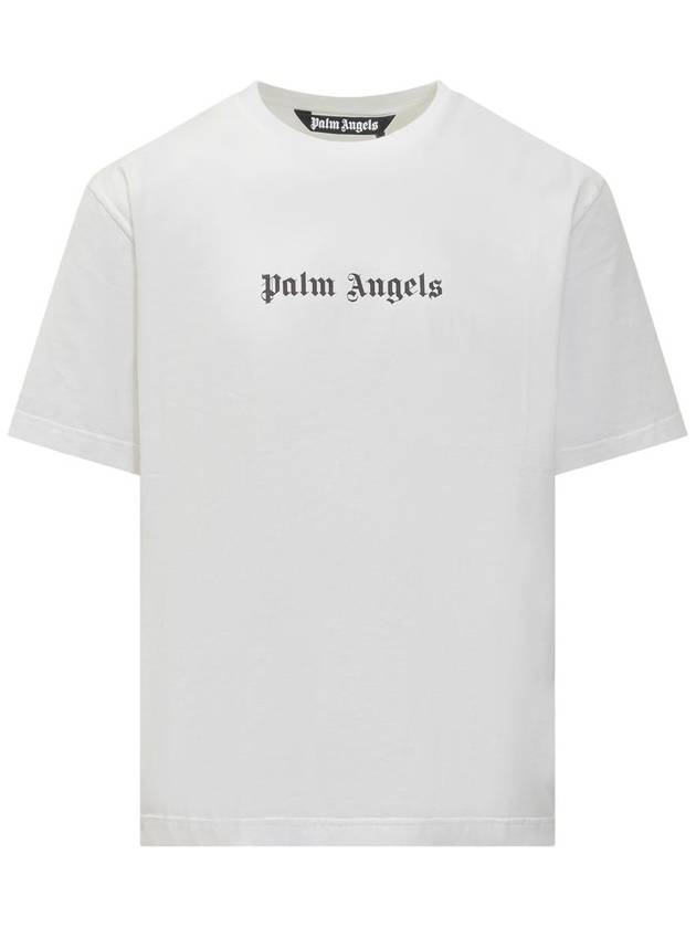 Palm Angels T-Shirt With Logo - PALM ANGELS - BALAAN 1