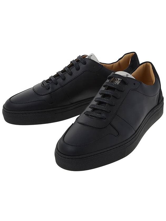 Apollo Leather Low Top Sneakers Black - VIVIENNE WESTWOOD - BALAAN 2