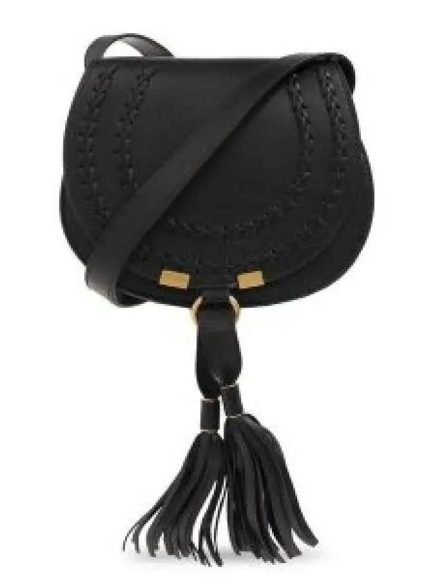 Marcie Leather Small Cross Bag Black - CHLOE - BALAAN 2