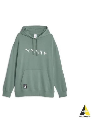 RIPNDIP Hooded Sweatshirt Green 623512 44 - PUMA - BALAAN 1